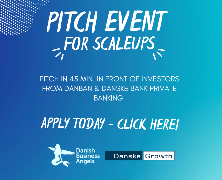 Danske Bank Scaleup Pitch Event