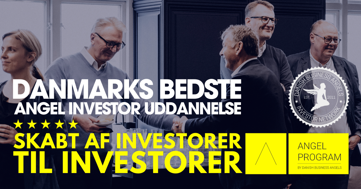 Investor Startup Uddannelse Danish Business Angels